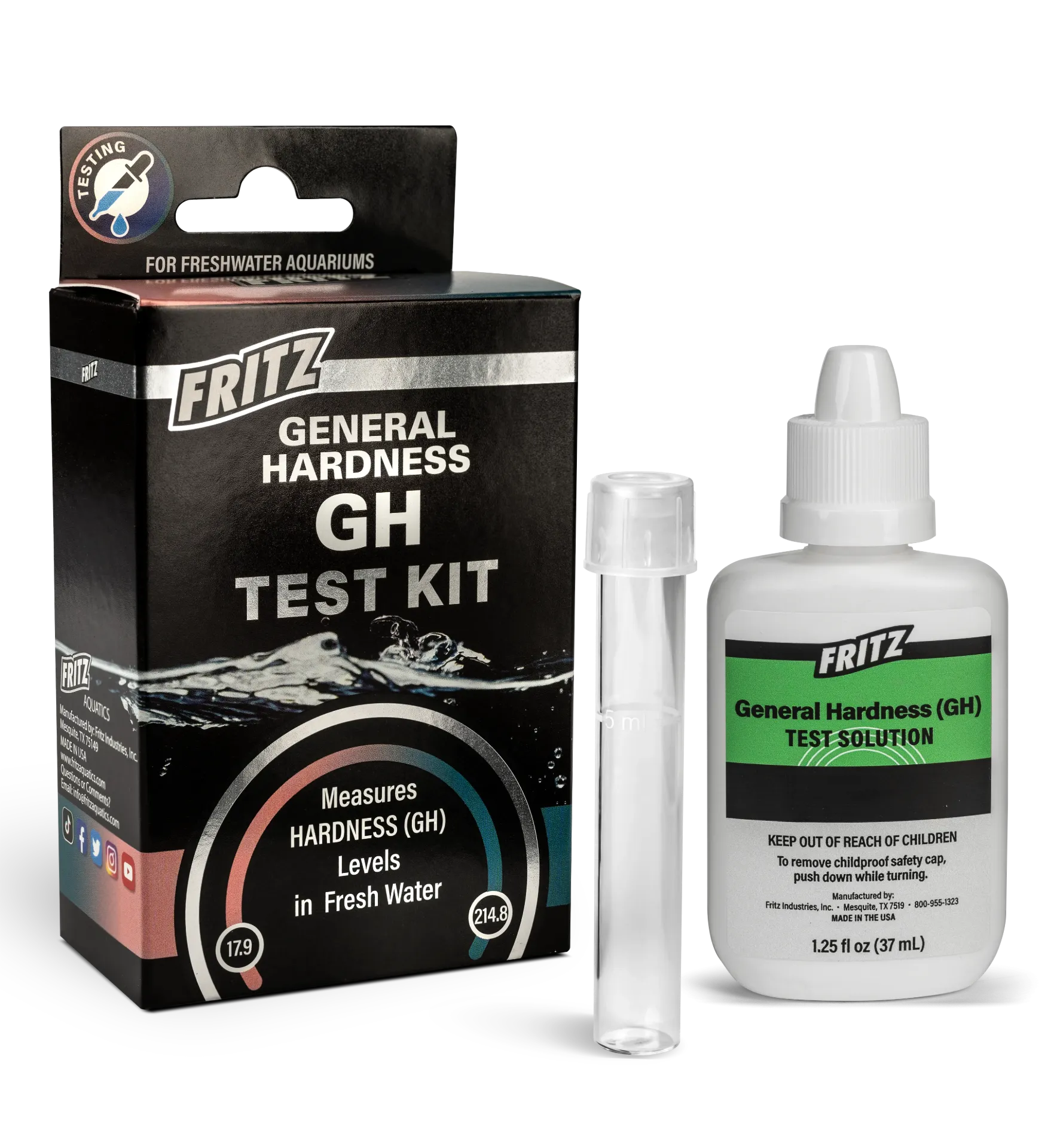 Fritz Alkalinity (GH) Test Kit